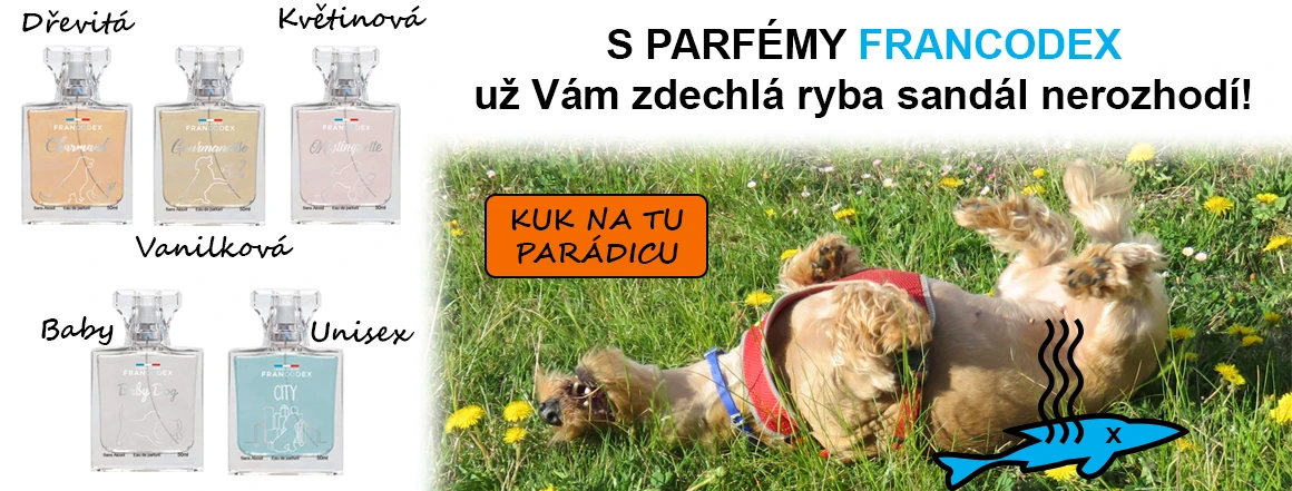 Špagetka doporučuje Francodex parfémy